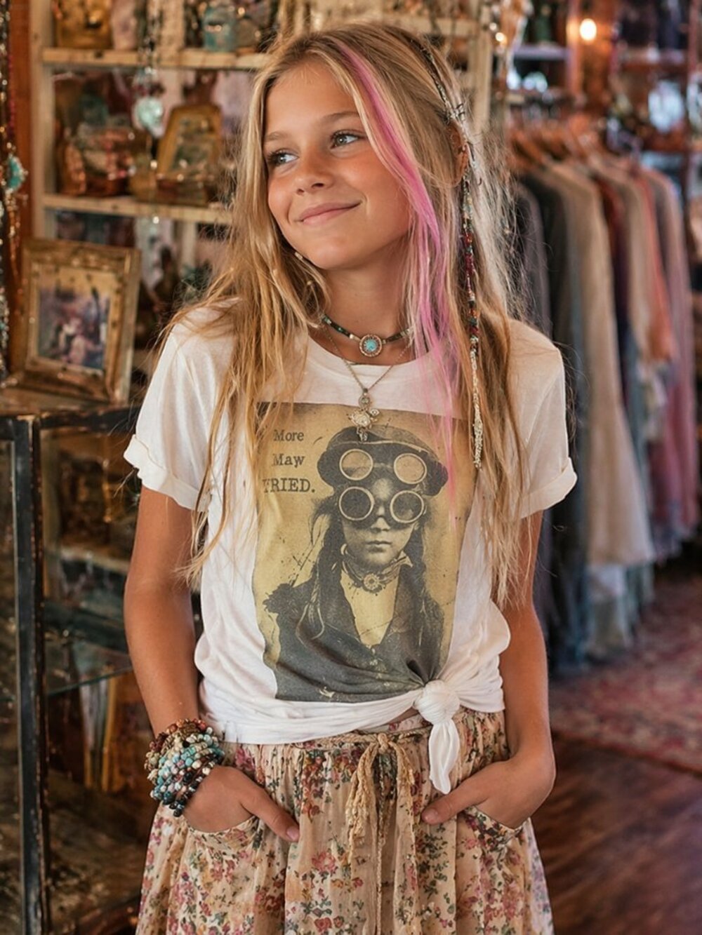 Mee Maw Tried - T shirt Tee HATMAN ORIGINALS STEAMPUNK VINTAGE